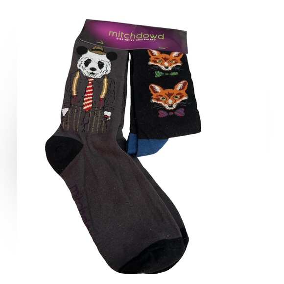 NWT Mitchdowd 2 pairs of socks - Picture 1 of 8